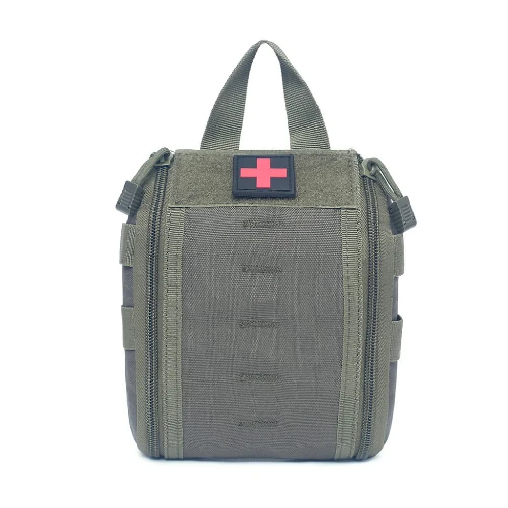Pochette médicale tactique Molle EDC, trousse de premiers secours, sac d'urgence, Camping en plein a