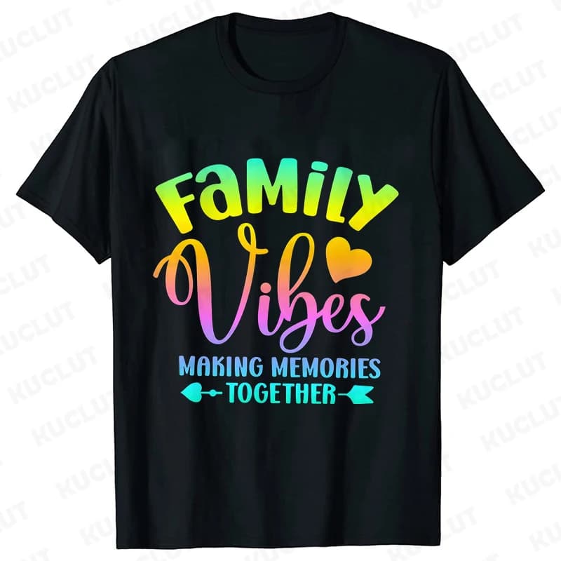 Économie vibes pour la famille, tenues unisexes pour enfants, t-shirts de vacances Y-Cruise assortis