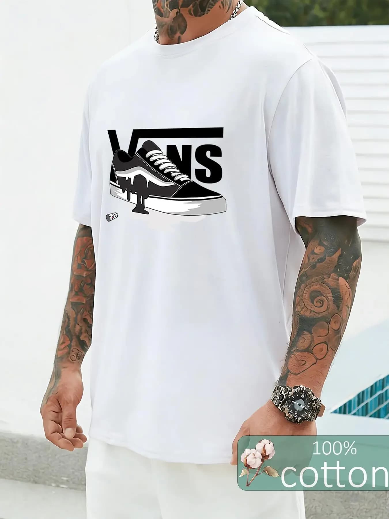 T-shirts en coton pour homme, style Y2K, imprimé lettres, mode streetwear estivale, esthétique de lu