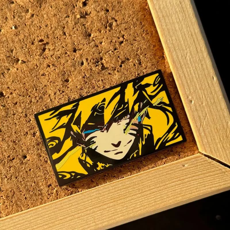 Naruto Sasuke épingles en émail Uzumaki Anime broche sac à dos chapeau sac col revers Badges hommes