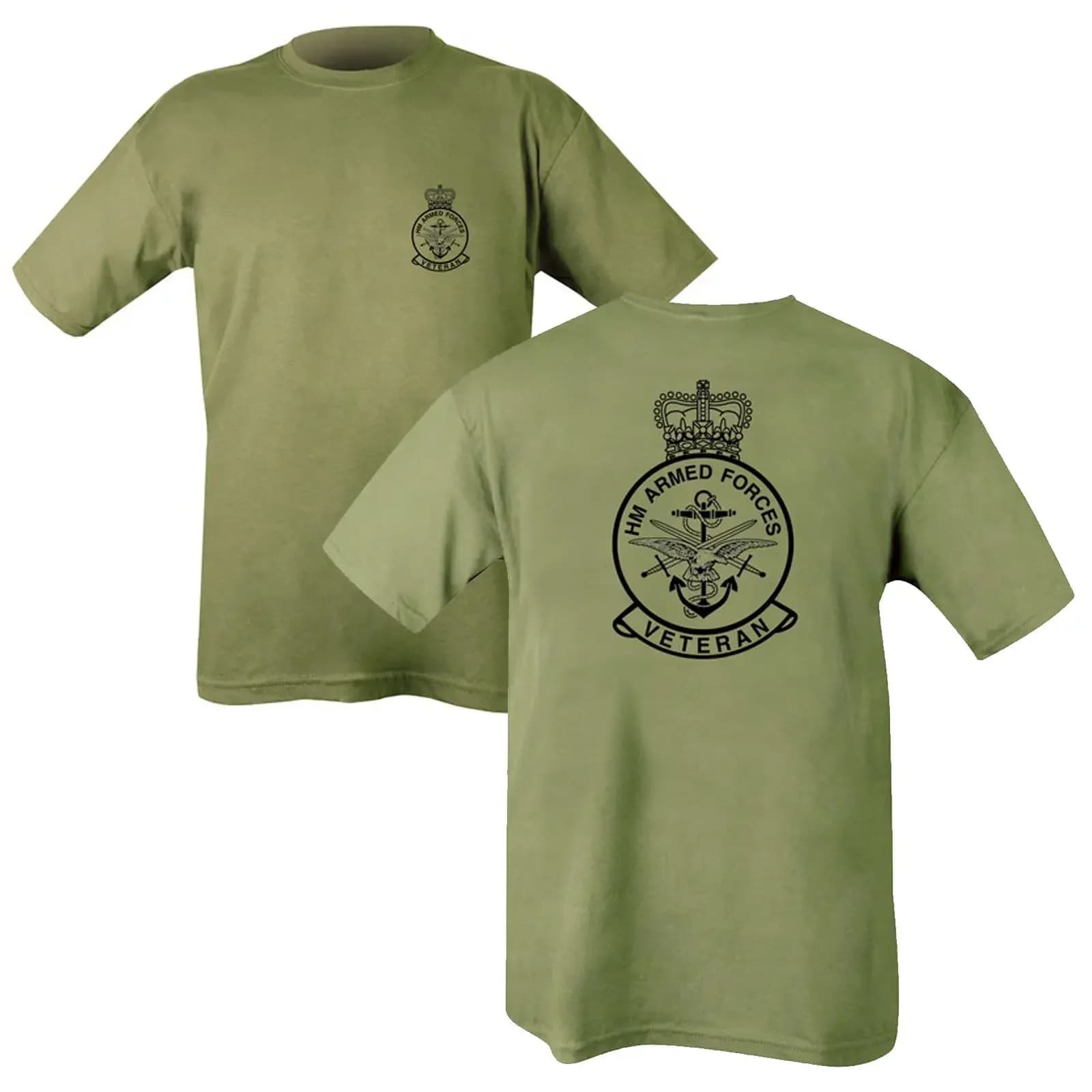 Parachute Regiment SAS RgazRMC T-shirt de l'armée britannique 100% coton O-cou d'été à manches court