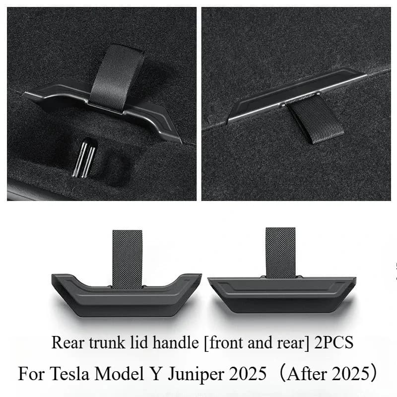 Cordon de serrage pour coffre Tesla Model Y Juniper 2025, poignée de couvercle de coffre, cordon de