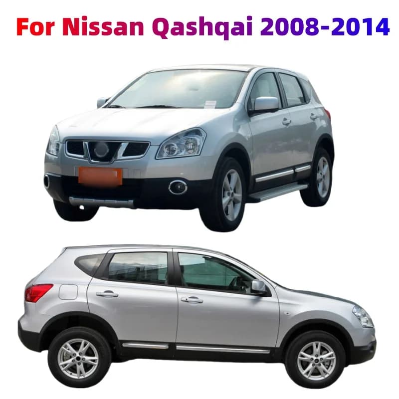 Déflecteur de visière de fenêtre de voiture, abri de protection contre la pluie, pour Nissan Qashqai