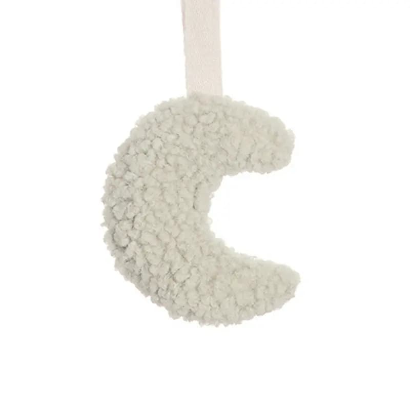 JOSilicone-Attache-sucette pour bébé sans BPA, attache-tétine Sherpa étoile lune, accessoire pour no