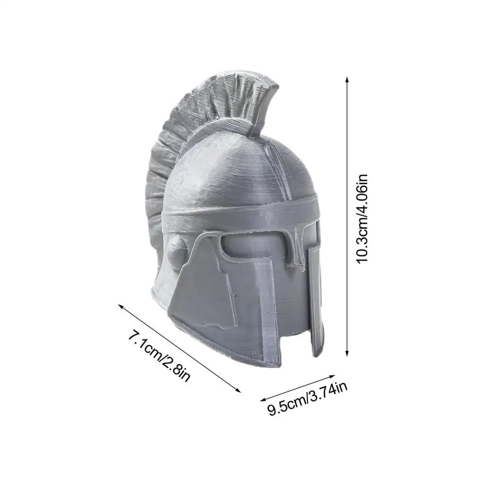 Bouchon d'attelage impression 3D dessin animé drôle gladiateur en forme de couvercle de Tube bouchon