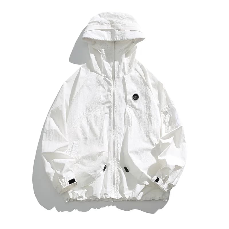 Veste de montagne pour homme, style fonctionnel américain, à capuche, 3-en-1, résistante aux intempé