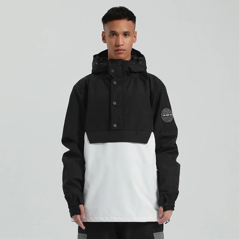 GSOU SNOW-Veste de ski à capuche pour hommes et femmes, vêtements de sport professionnels, de haute