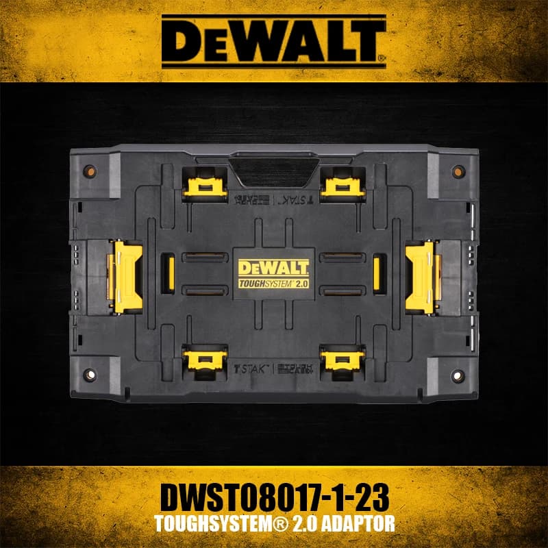 DEWALT DWST08017-1-23 TOUGHSYSTEM ® Adaptateur 2.0 pour accessoires d'outils électriques