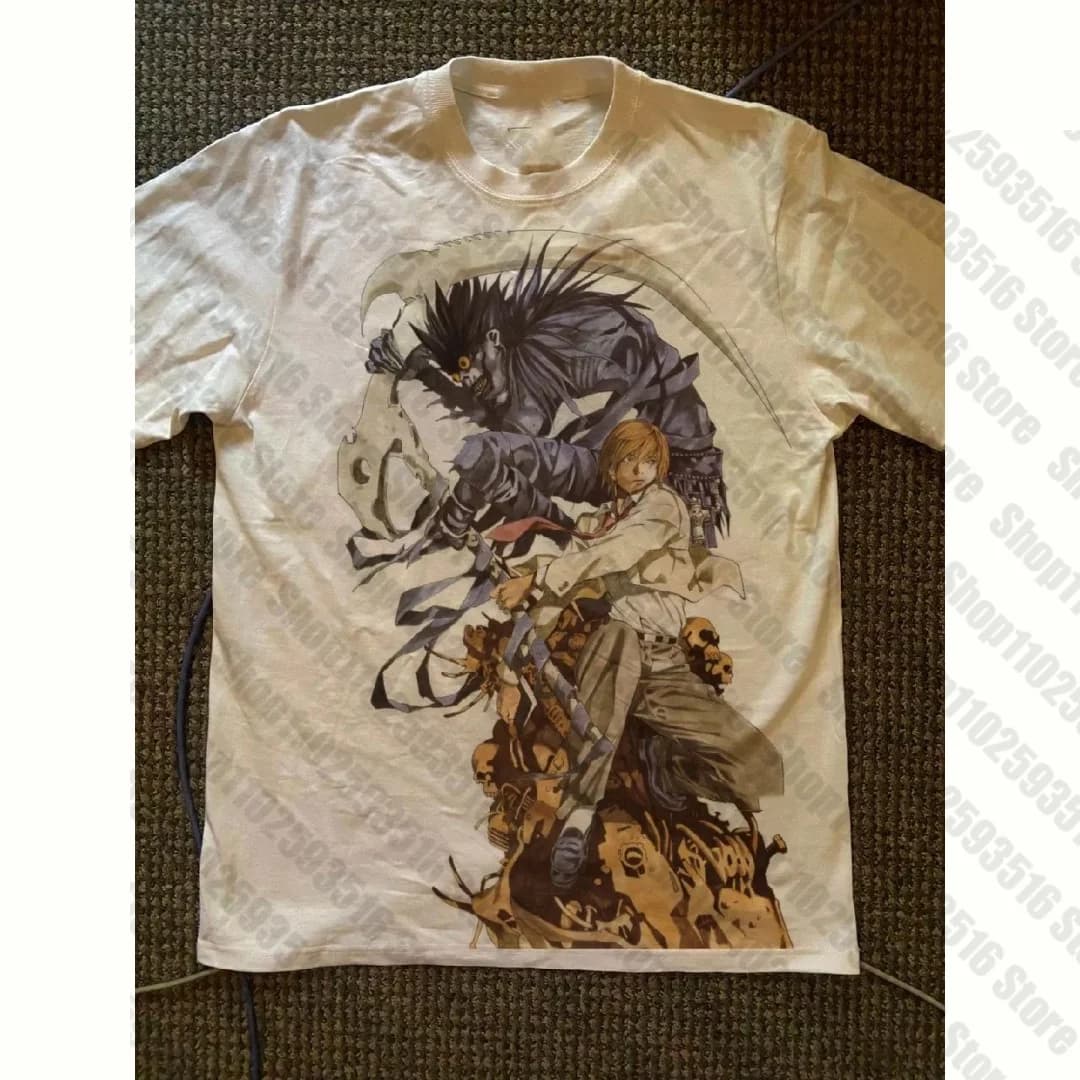 T-shirts Y2K japonais pour femmes, vêtements grunge, t-shirts pour femmes, vêtements pour filles ani