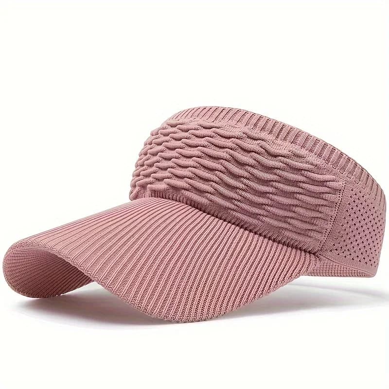 Chapeaux de soleil Anti-UV pour femmes, 1 pièce, casquettes à visière supérieure vides et respirante