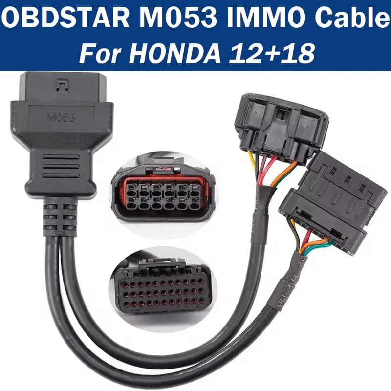 OBDSTAR M053 M054 câble c adaptateur de Moto pour Honda pour Yamaha pour SUZUKI Moto IMMO