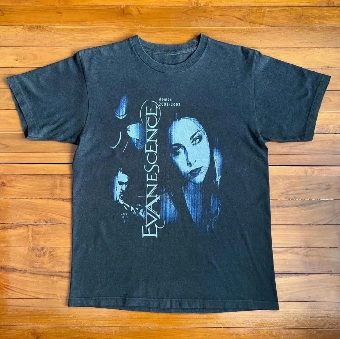 Heavy Metal Evanescence graphique t-shirts Vintage Rock Band Style hauts haute qualité impression co