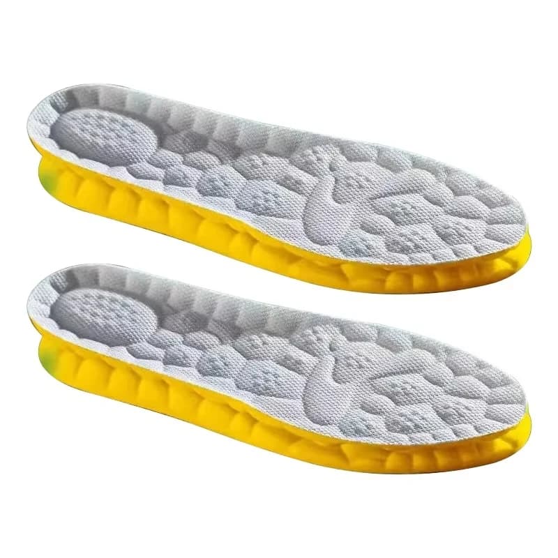 Semelles de sport 4D Cloud Technology pour chaussures, semelle en PU, douces, respirantes, amortissa