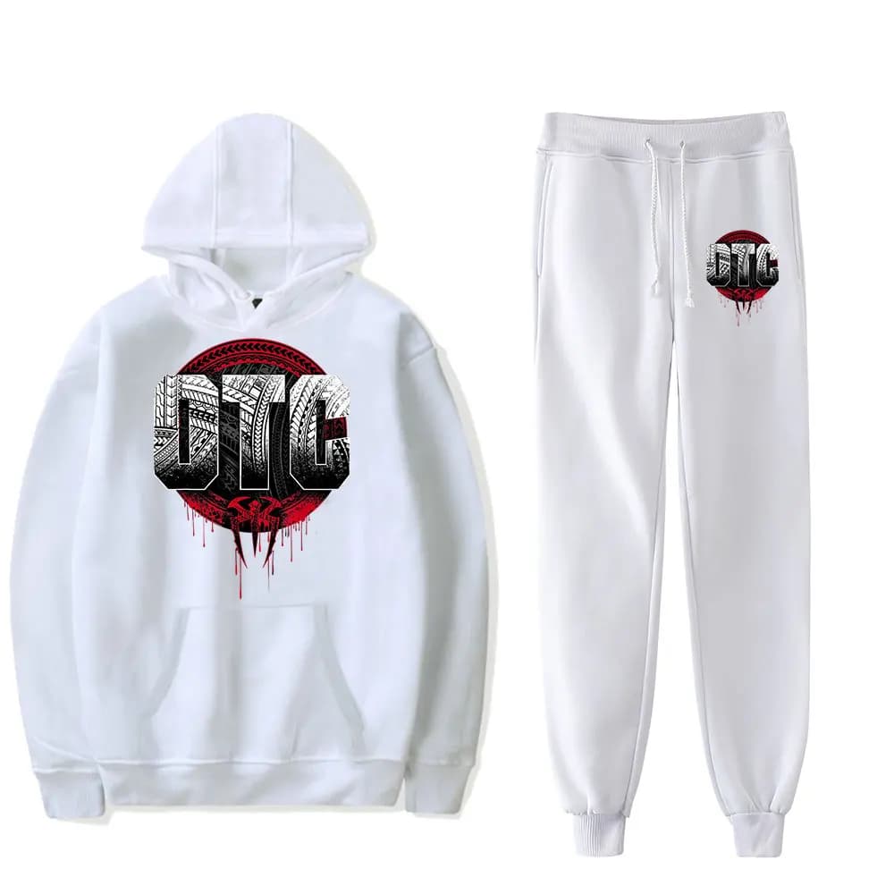 Roman Reigns OTC Vintage années 90 PULLOVER HOODIE Merch ensemble à capuche hommes sweat à capuche p