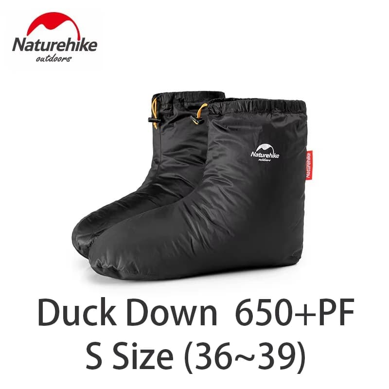 Naturehike – pantoufles remplies de duvet pour hommes et femmes, chaussons, chaussettes, chaussures