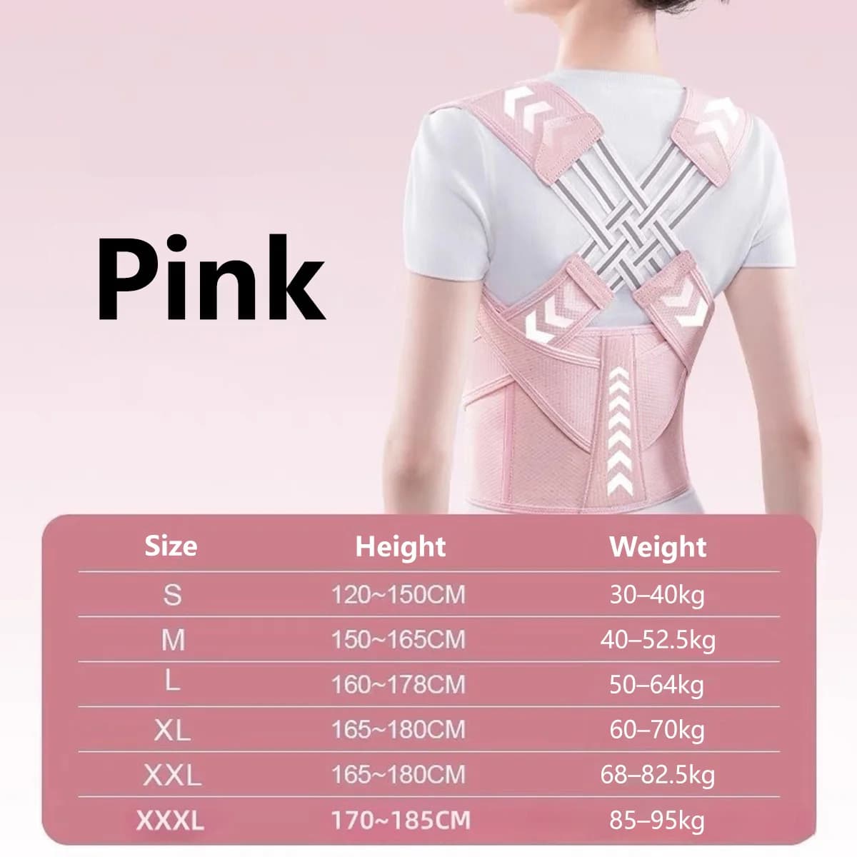 Correcteur de Posture réglable, ceinture de soutien du dos, alignement de la colonne vertébrale, ent