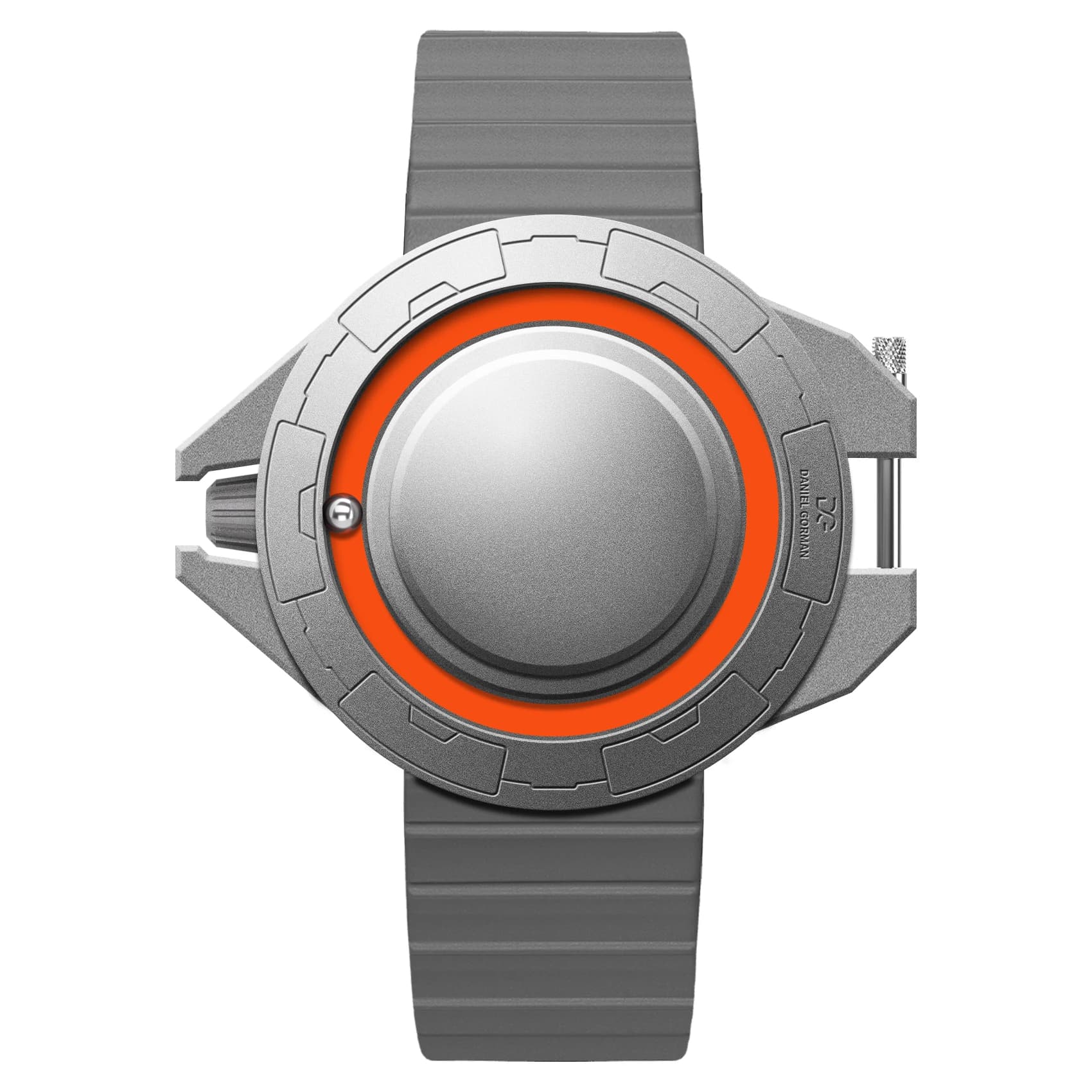 Montres à quartz pour hommes DANIEL GORMAN New Dial Classics, saphir, chronographe rétro, acier inox