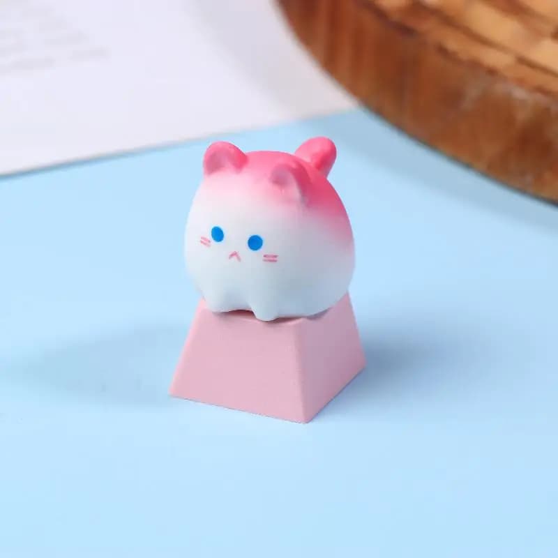 Cadeaux pour filles Ду 3D Animal Keycap clavier mécanique casquettes hauteur Keycap bricolage clavie