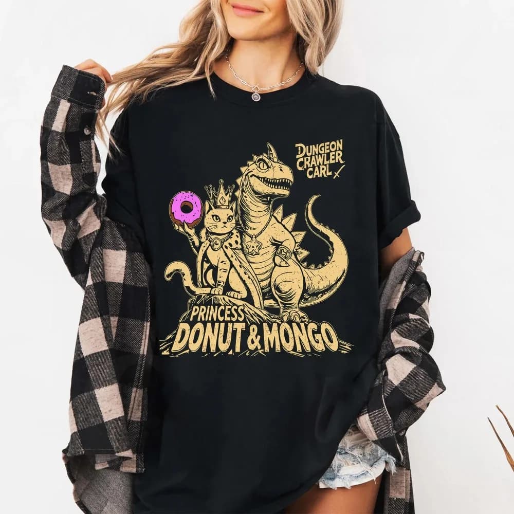 Dungeon chenille Carl chemise princesse beignet Mongo science-fiction t-shirt vêtements graphique à