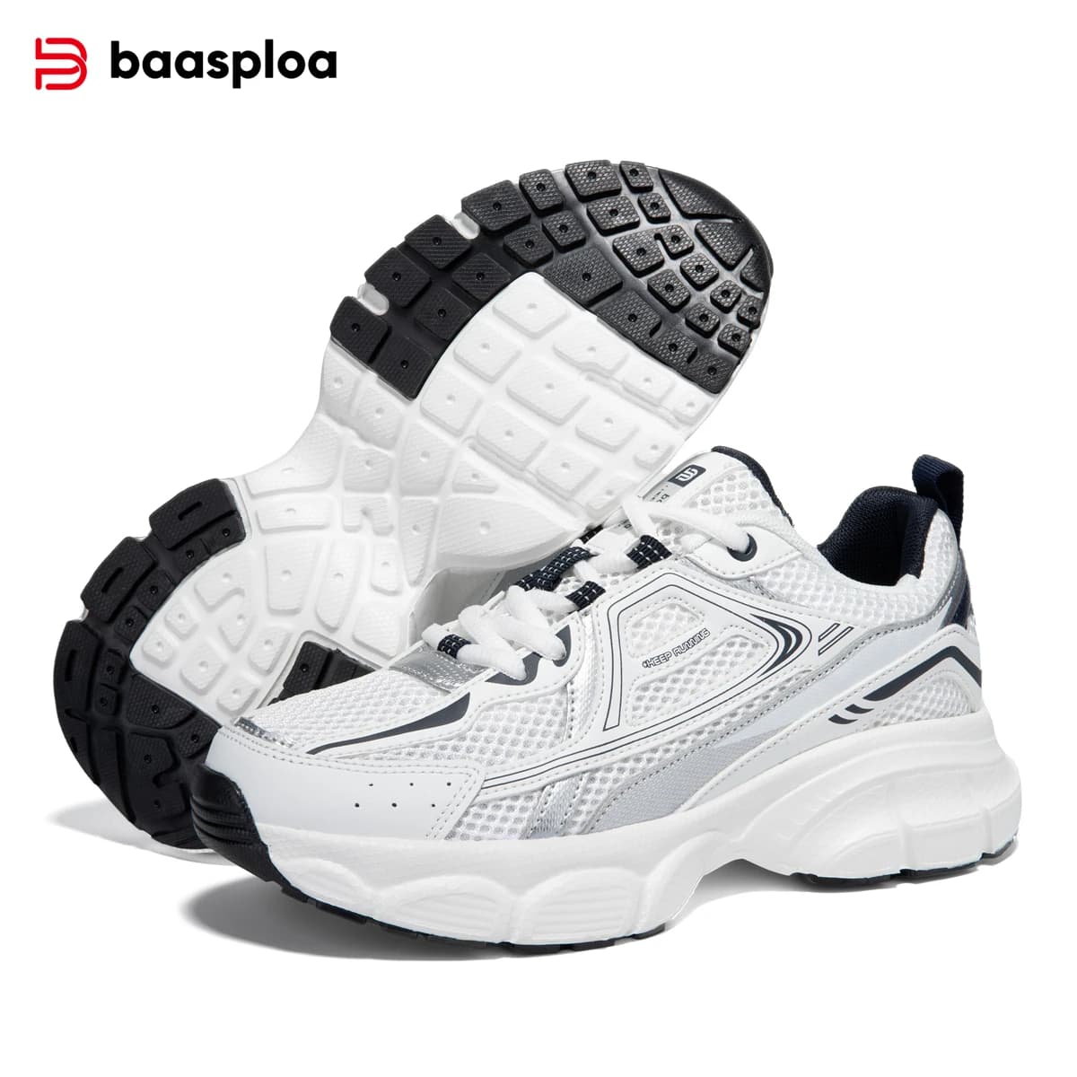 Baasploa – baskets athlétiques pour femmes, chaussures de course légères et respirantes, chaussures