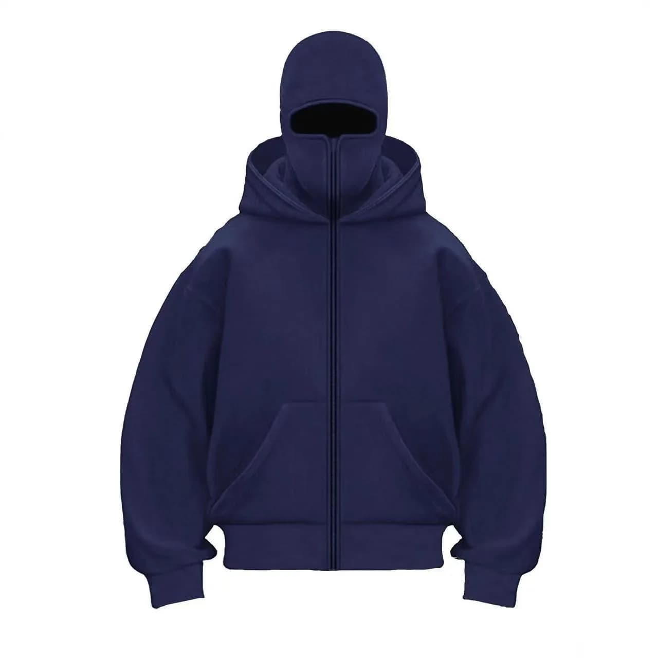 Veste à capuche double pour homme, pour la conduite en voiture et à moto, chaude et moelleuse, tenda
