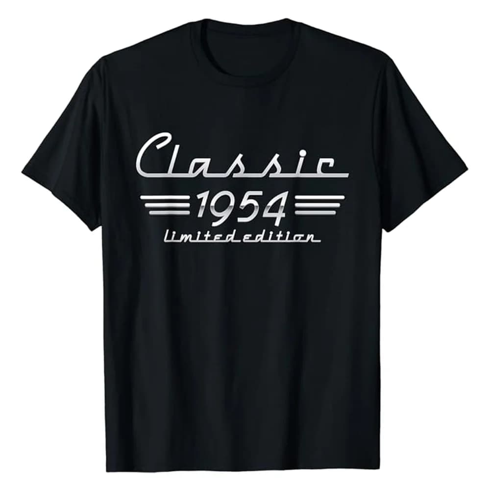 70e anniversaire chemise pour hommes les légendes sont nées en 1954 Vintage 70 ans T-Shirt 100% coto