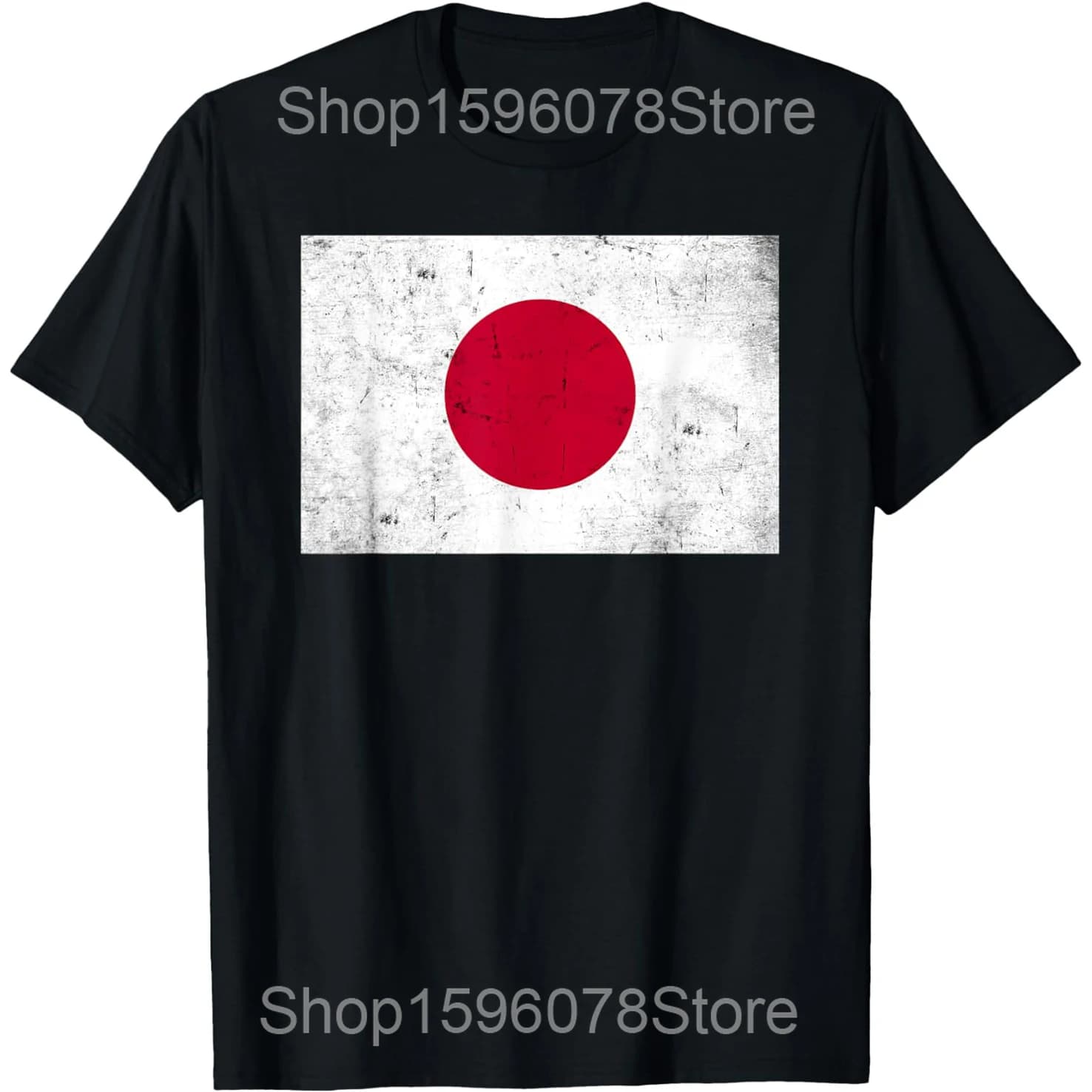 T-shirt japonais rétro esthétique Tokyo pour hommes et femmes, en pur coton, humoristique, Streetwea
