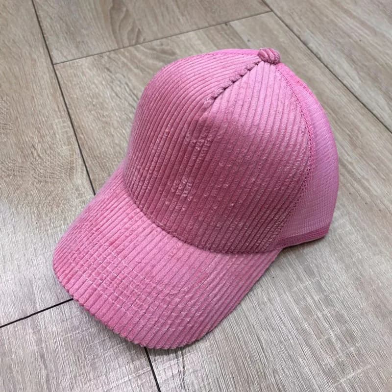 Casquette de Sport en maille de velours côtelé, chapeau de chauffeur de camionneur avec Logo imprimé