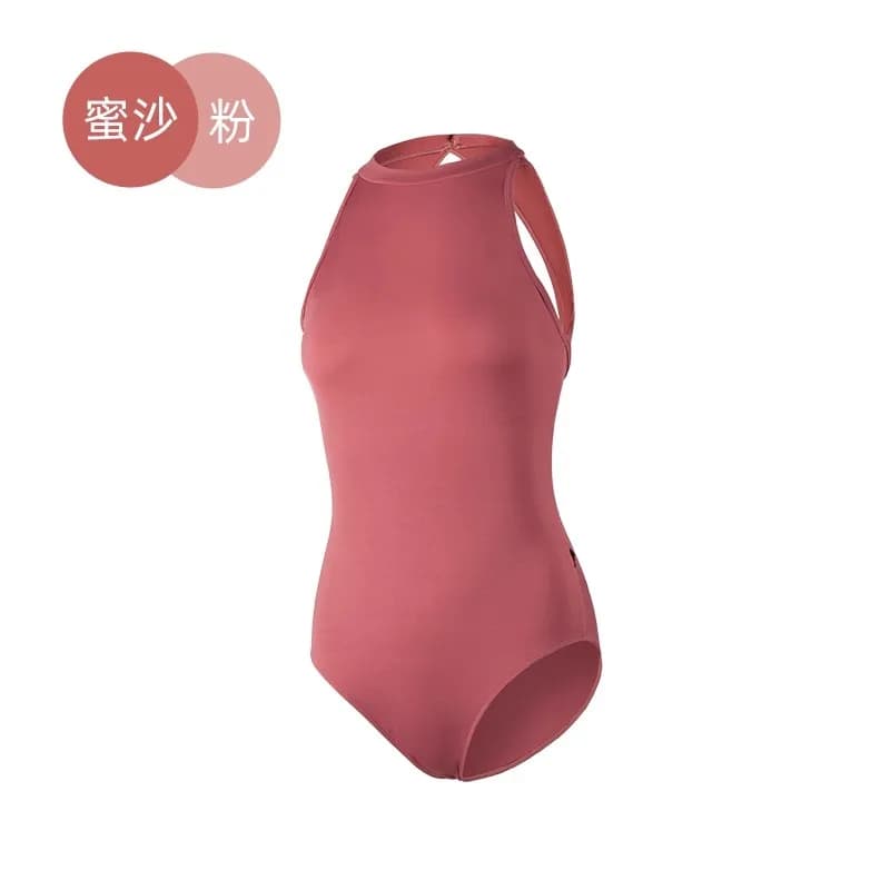 Femmes élégance Style accrocher licou justaucorps Ballet dos creux justaucorps robes Costume filles