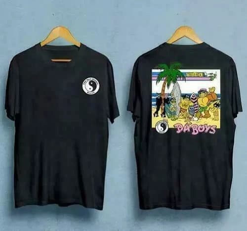 Tout nouveau T-shirt T&C Town&Country Surf Designs des années 80 avec style de skateboard hawaïen, s
