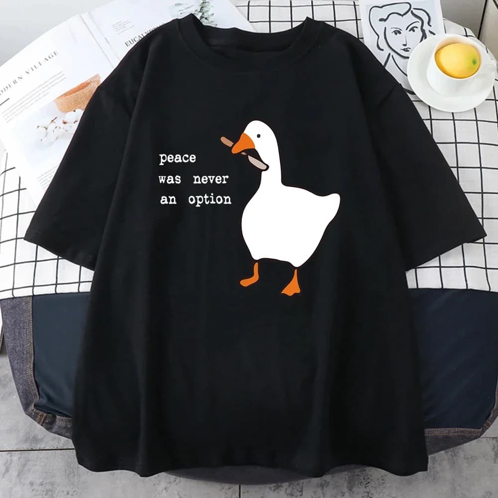 La paix n'était jamais une Option imprime Mans T-Shirt vêtements créativité tout-mathématiques femme