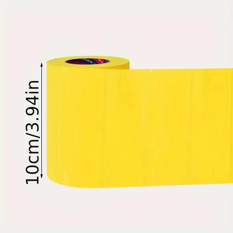 1 rouleau de ruban adhésif anti-insectes double face jaune pour empêcher les insectes, les fourmis e