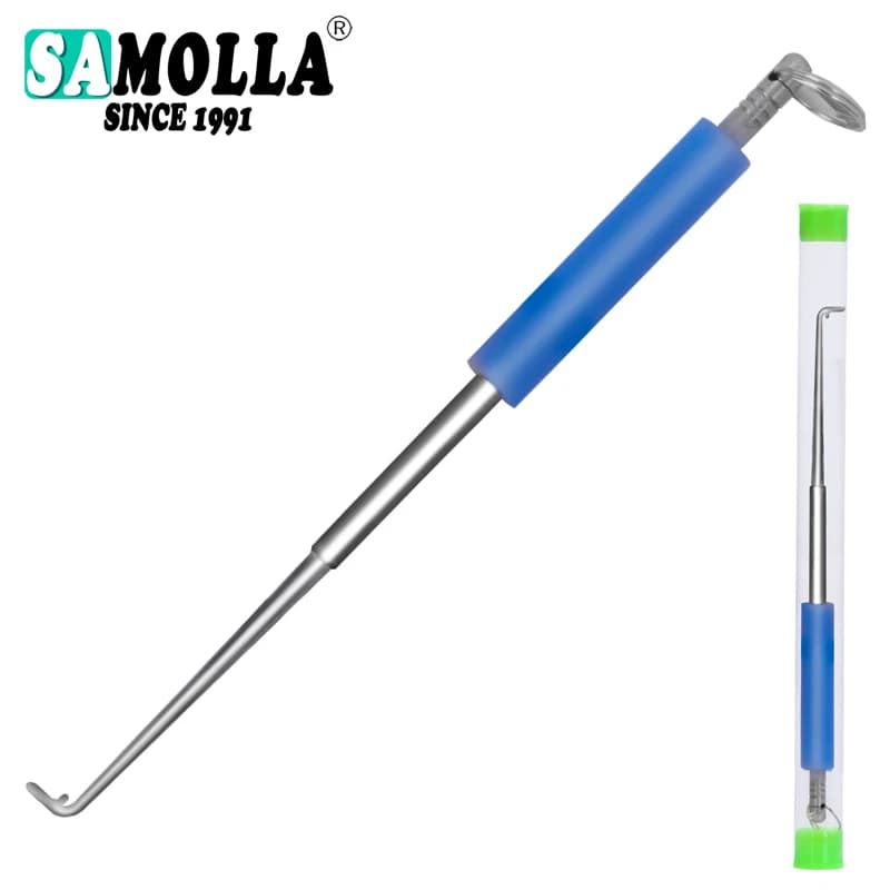 Extracteur de sécurité en acier inoxydable pour hameçon de pêche, dispositif de découplage, outils p
