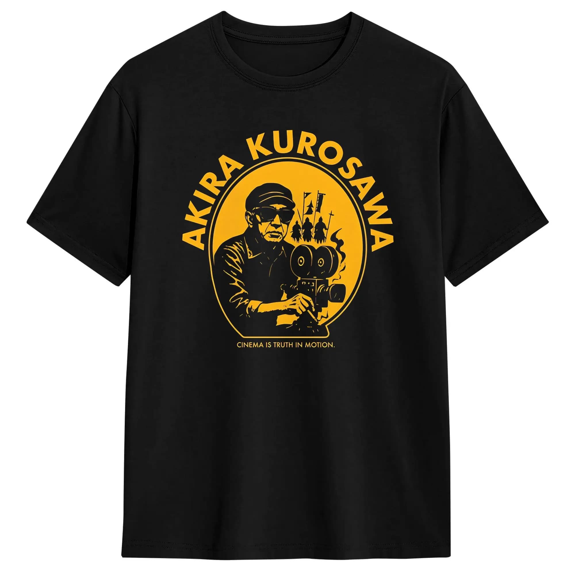 T-shirt homme Akira Kurosawa Cinema Is Truth, T-shirt Hipster esthétique en pur coton, cadeau d'anni