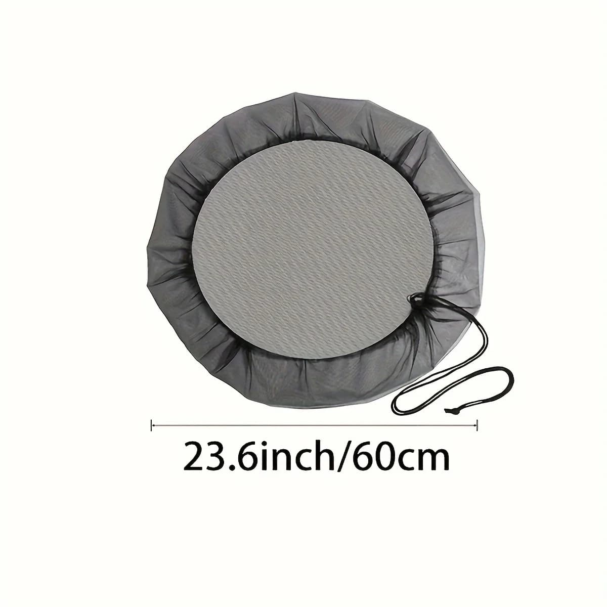Couvercles de seau d'eau pour écran de barils de pluie, couvercle de filet de réservoir de collecteu