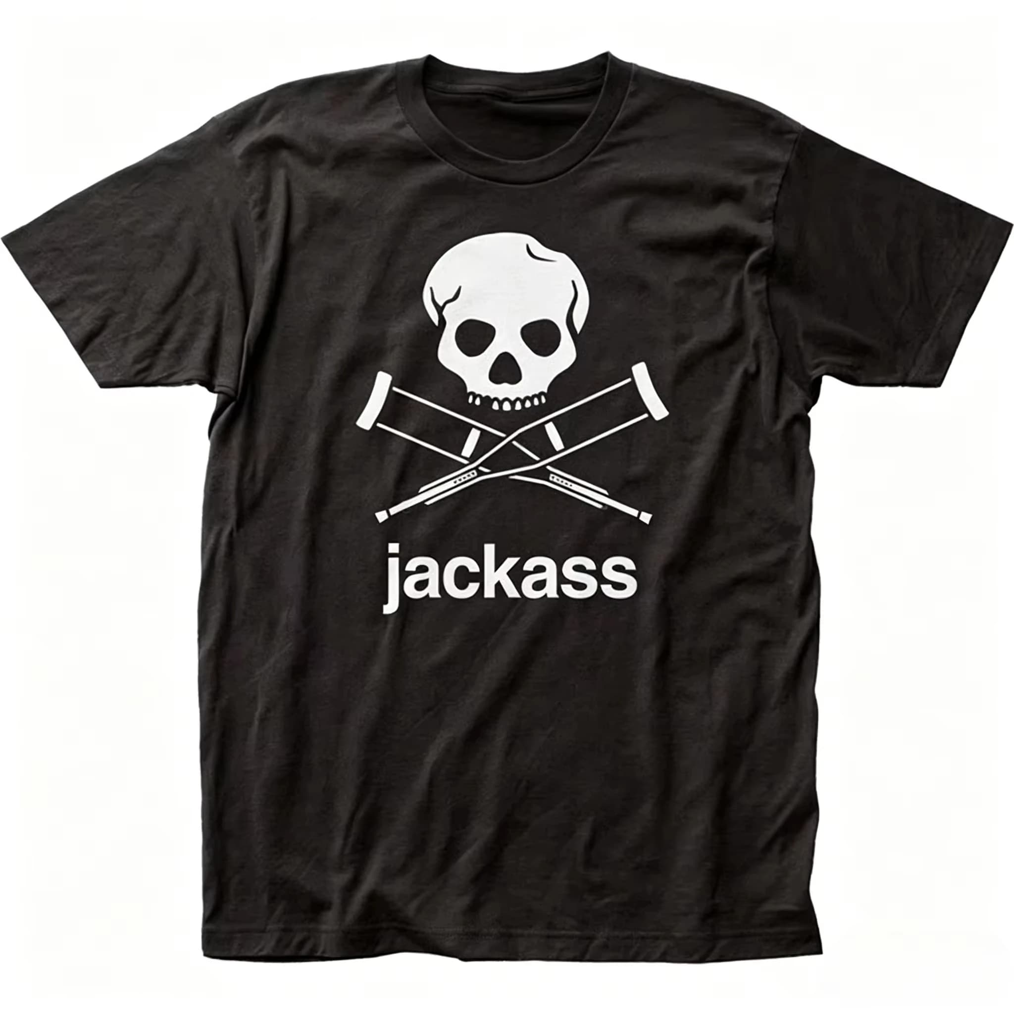 T-shirt homme Jackass Best and Last, T-shirts imprimés avec logo graphique, T-shirt unisexe classiqu