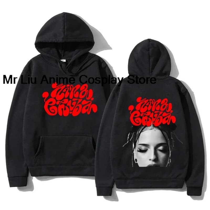 Arena Tour 2025 Nina Chuba Hoodie Rétro Femme/Homme Sweat-shirt Esthétique Automne Hiver Vintage