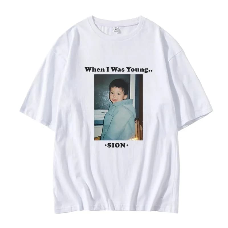 NCTWISH Concert quand j'ai été jeune avec le même T-shirt ample à la mode pour femmes, vêtements à m