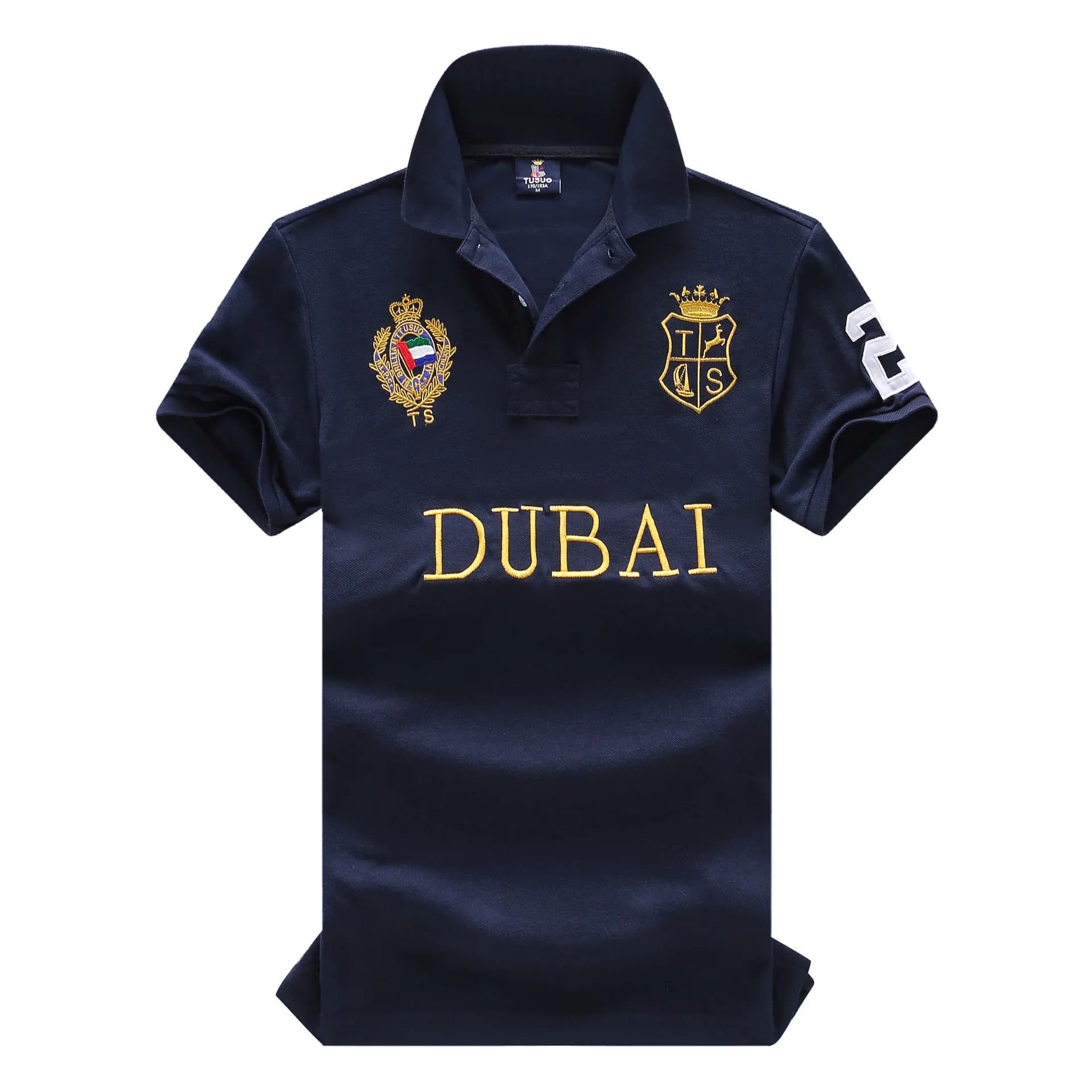 Polo pour homme TS 2026 Dubaï 100% Coton Respirant Grande Taille 6XL Vêtement de Golf d'Été T-shirt