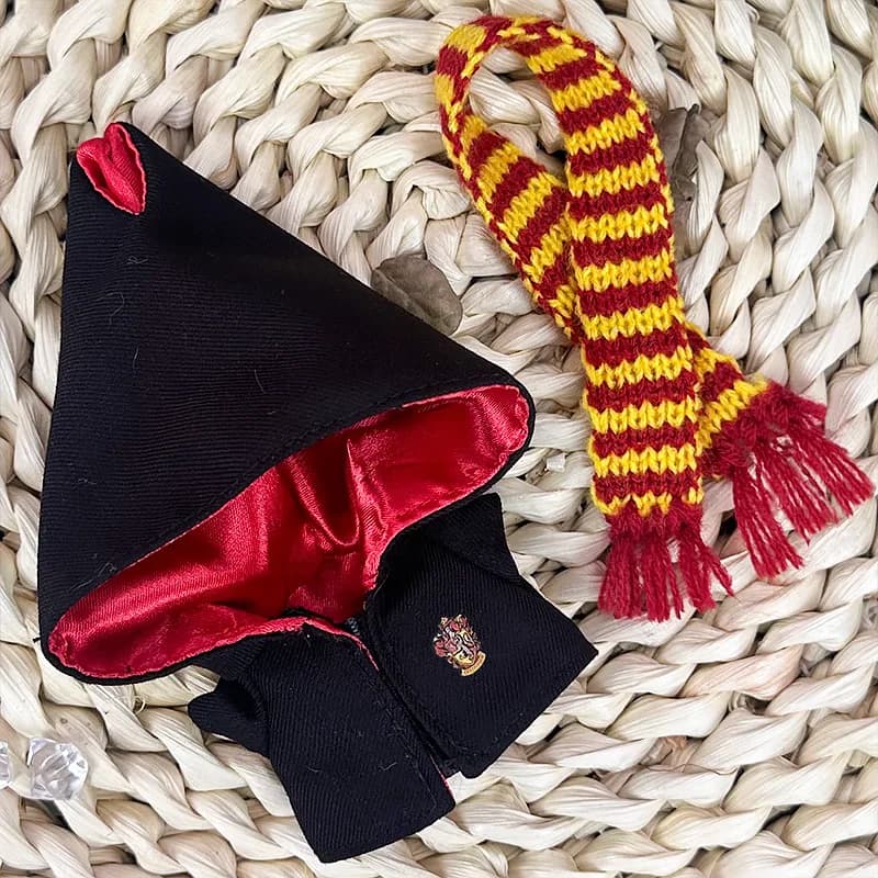 Tenue de l'Académie de Magie pour vêtements LABUBU 10 cm, pour Labubu 4.0, ensemble cape Harry Potte