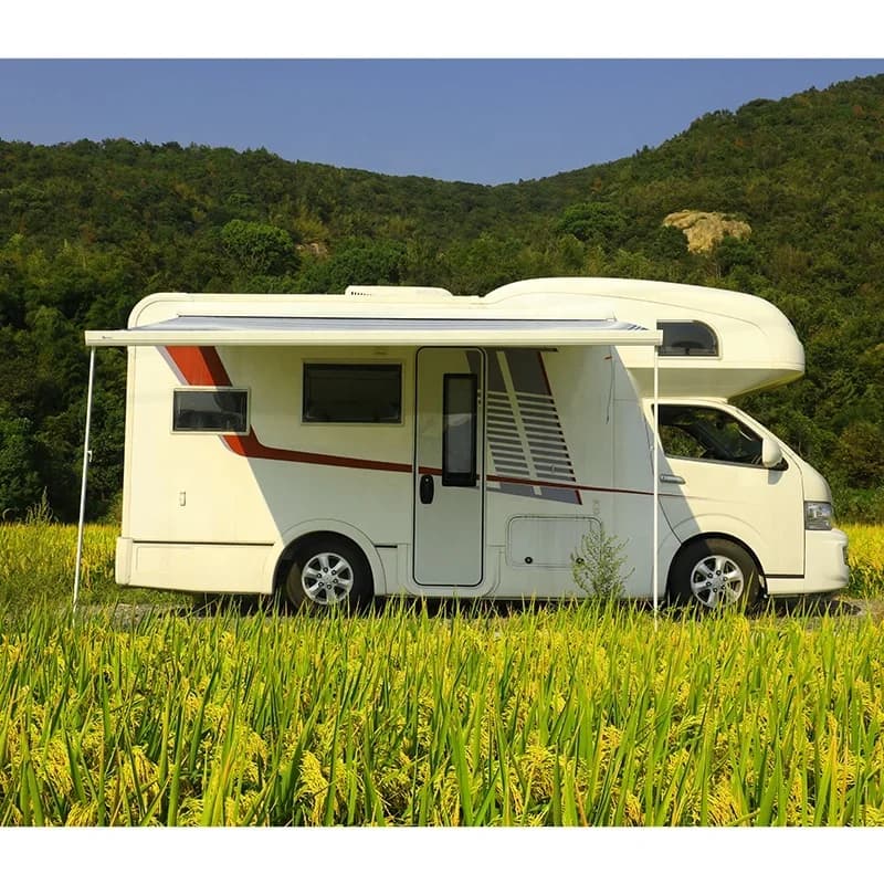 AWNLUX Van auvent camping-car électrique motorisé cadre en aluminium Rv camping-car auvent boîte auv