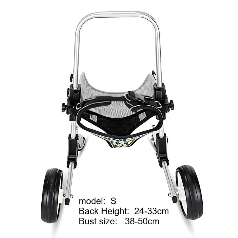 Fauteuil roulant léger pour chien, pour handicap des pattes avant, aide à la marche réglable pour la