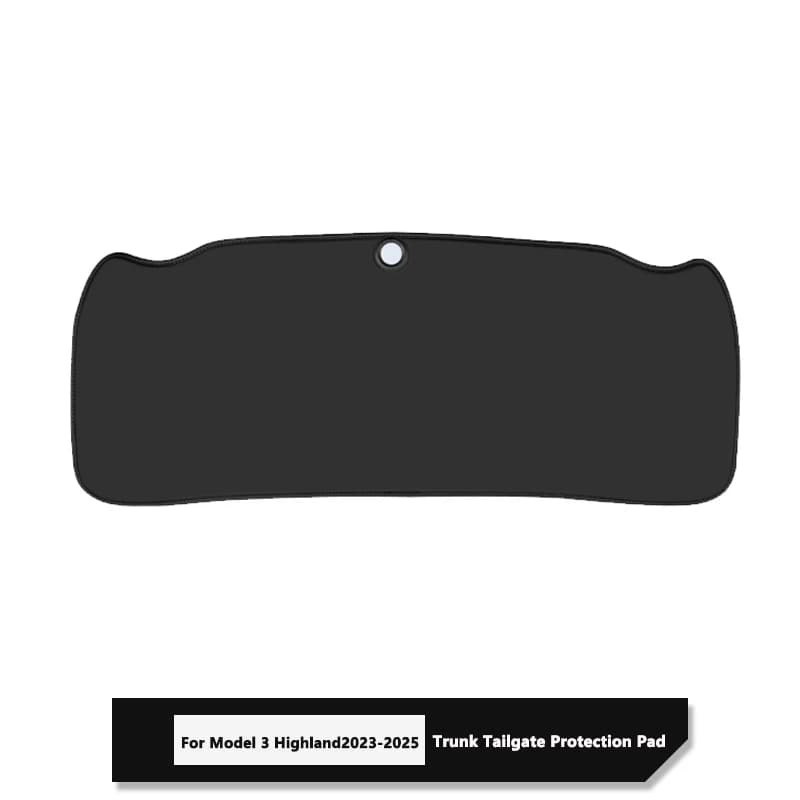 Coussinet de protection de coffre en cuir Anti-salissure, pour Tesla modèle Y Juniper/Modèle 3 Highl