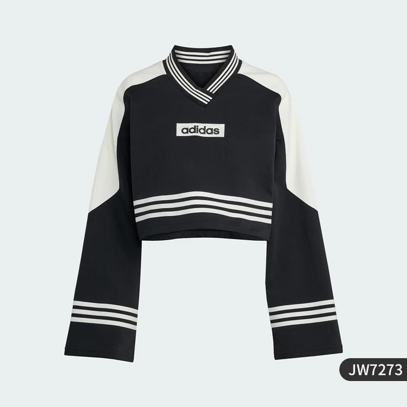 Adidas Authentic CREW SWEATSHIRT Sweat-shirt à manches courtes et col rond pour femme JW7273