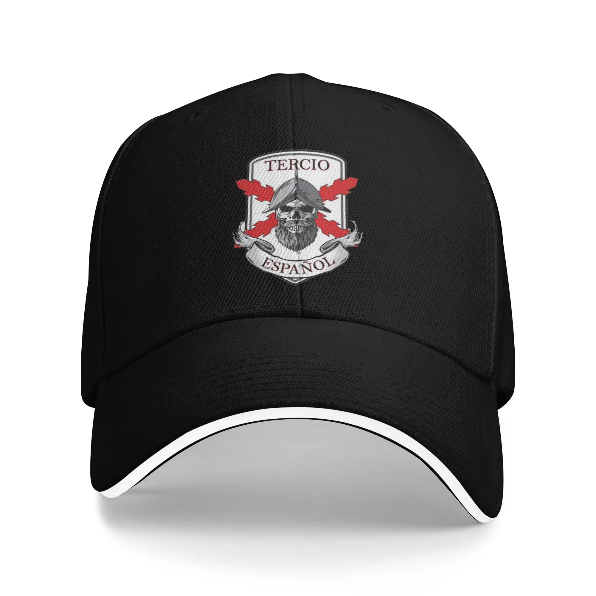 Casquettes de baseball espagnoles Tercio Espana, couleur bordeaux, pour homme et femme, casquette sn