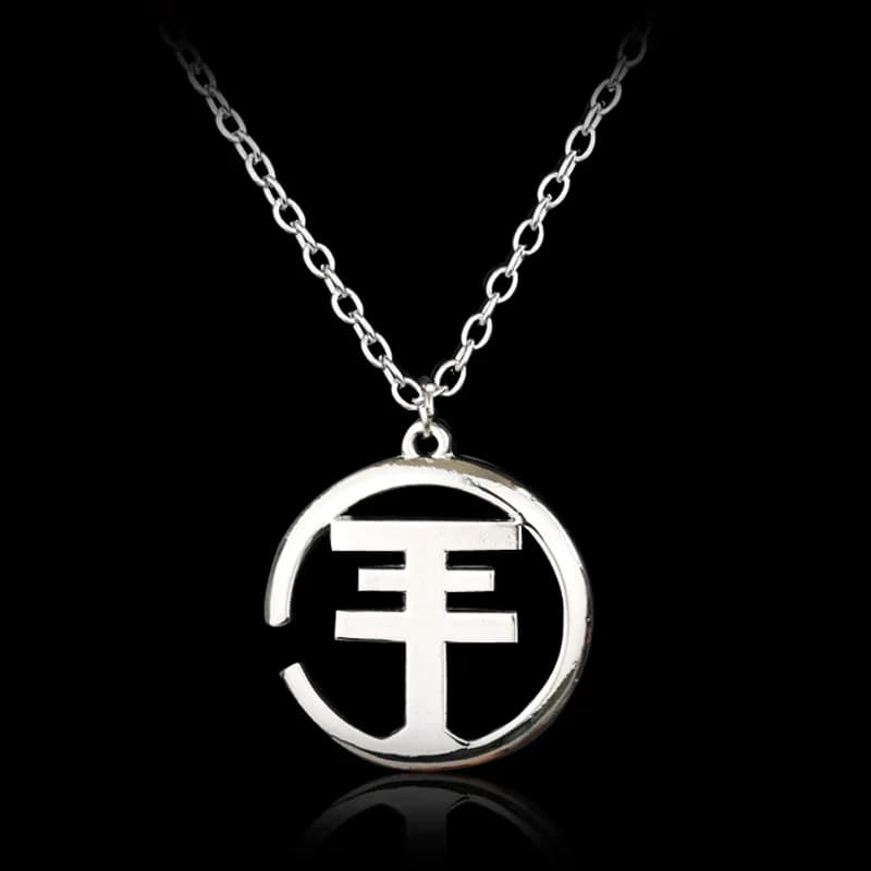 Collier en métal avec pendentif creux minimaliste personnalisé, accessoires Punk pour fille, collier