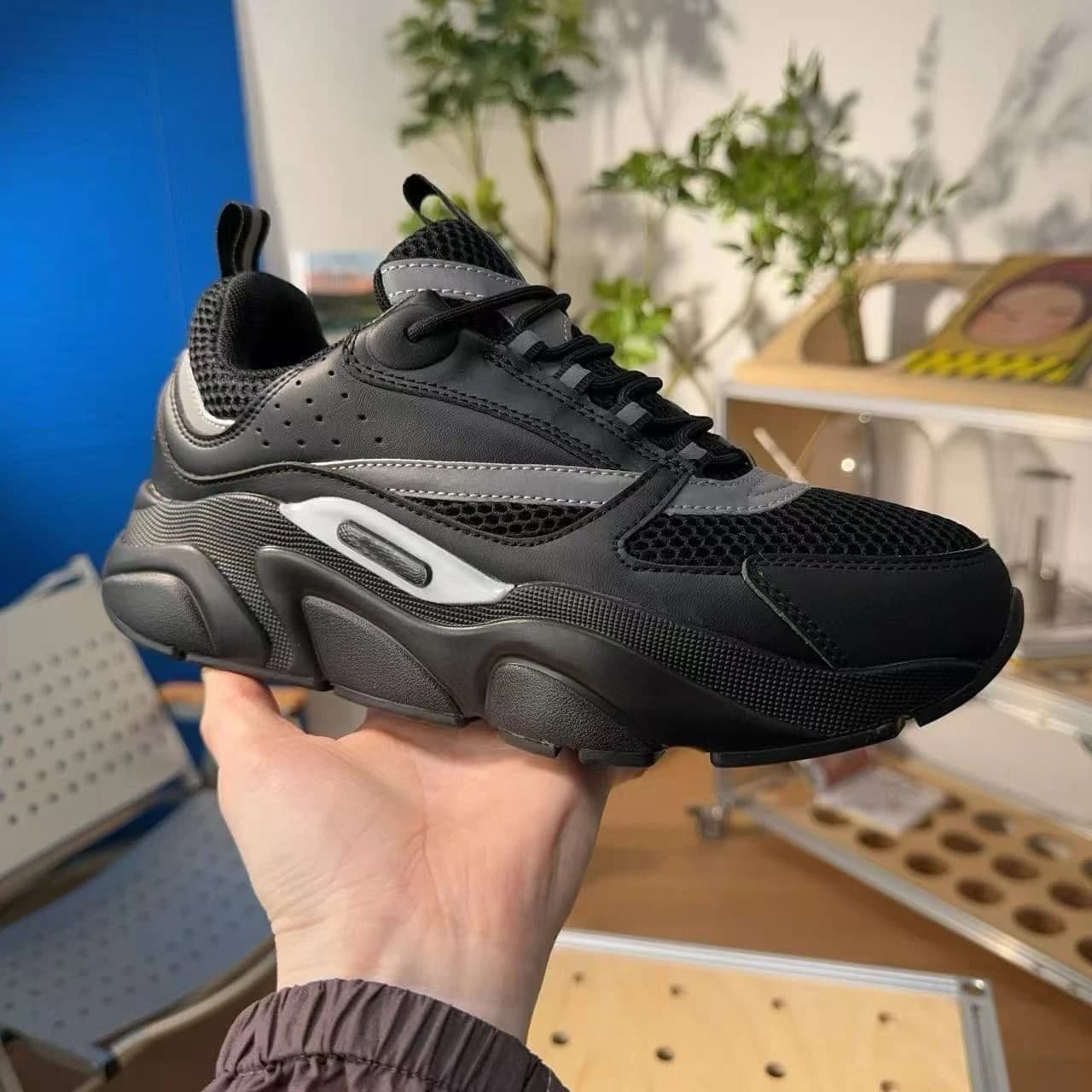 Chaussures de sport décontractées pour hommes, nouvelle collection été B22, style rétro, maille cont