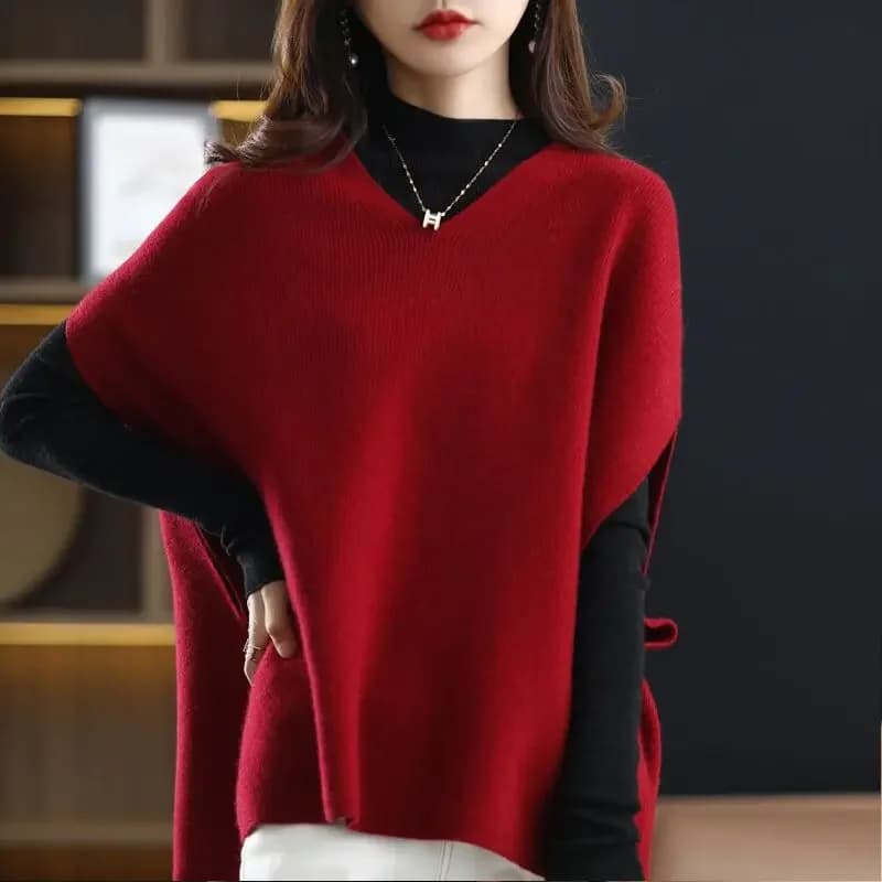 Gilet à col en v Style coréen vêtements dame chandails pull tricot gilets pour femmes mode 2025 pull