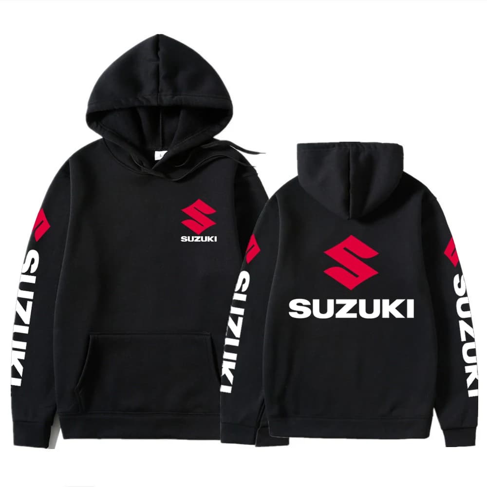 Suzuki Logo moto course équipe hommes à capuche 2026 nouveau décontracté femmes sweat printemps auto