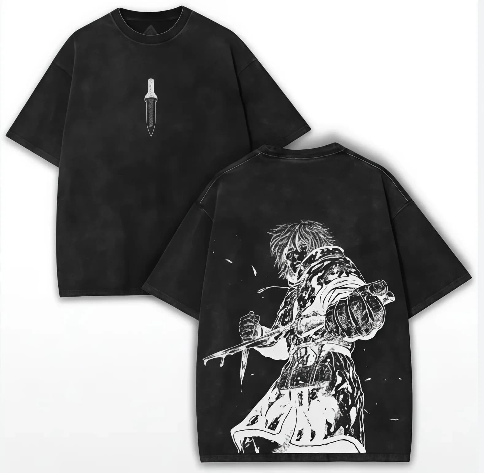 T-shirt unisexe Vinland Saga, nouveau modèle, pour les amateurs d'anime, surdimensionné, vêtements t